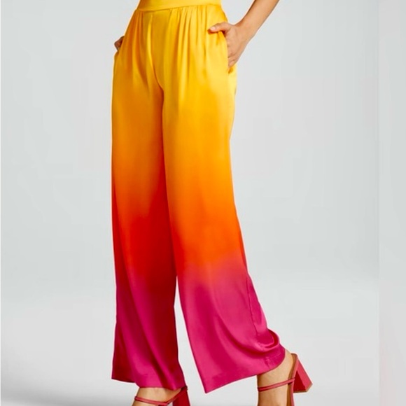 Ombré xl orange yellow and hot pink 2 piece - Picture 2 of 10